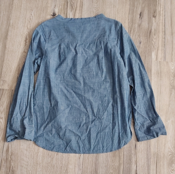 Adorable J.Crew 100% Cotton Blouse Size 8 - Picture 5 of 6